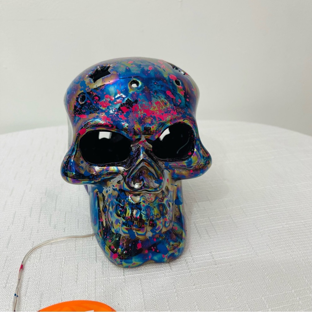 Colorful Skull Art Decor (Light)